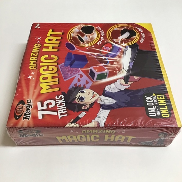 NEW Amazing Magic Hat 17-PC Kit IDEAL 75 Tricks Ryan Oakes Magician Entertaining - Picture 5 of 6